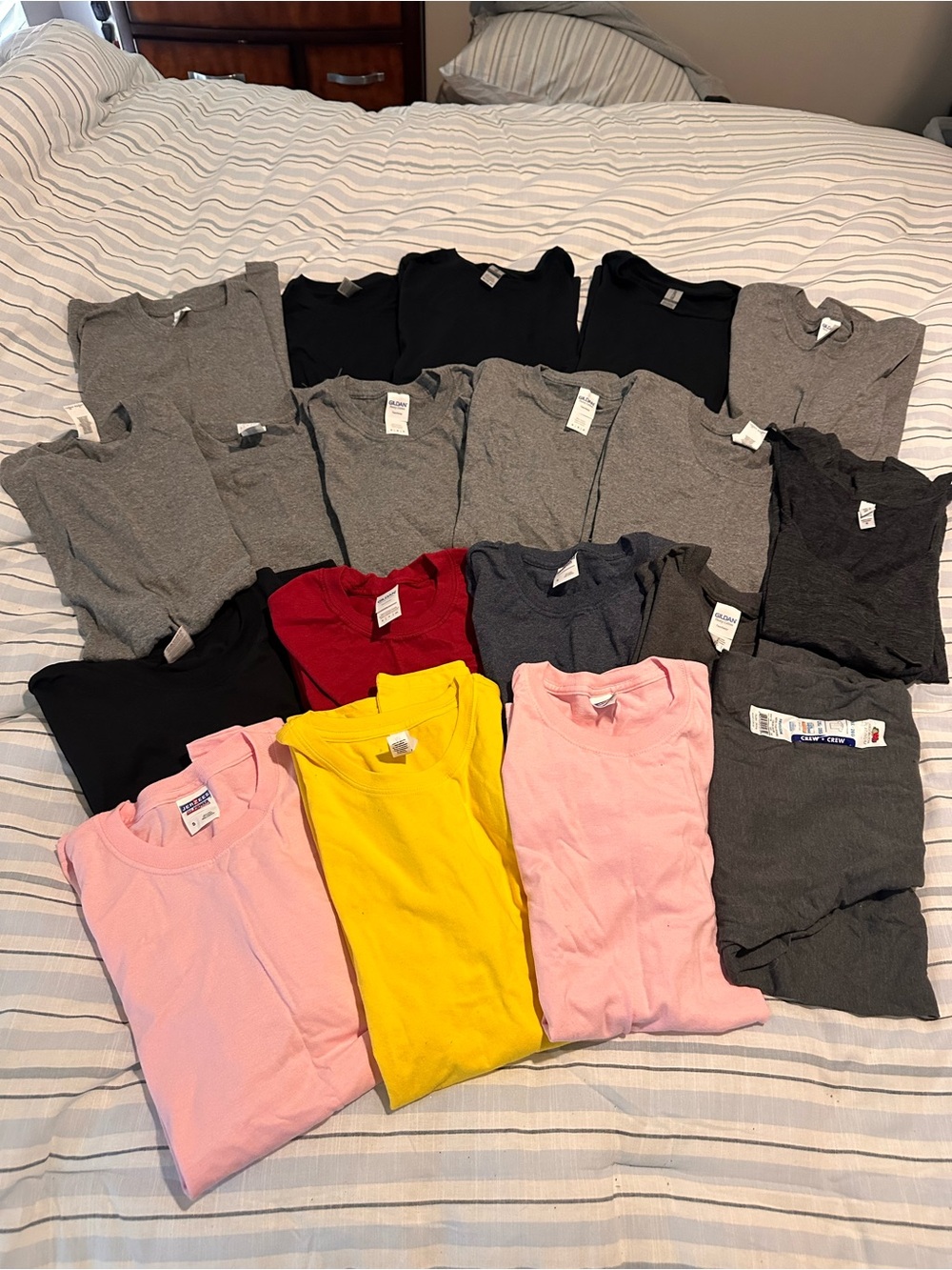 Lot of 19 Blank Shirts